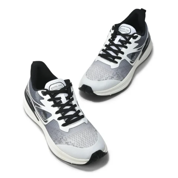 White/Black Sports Shoes For Men - Image 2
