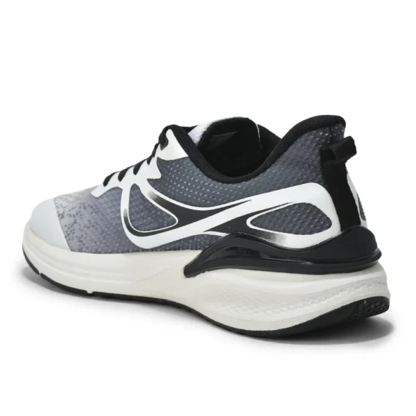 White/Black Sports Shoes For Men - Image 5