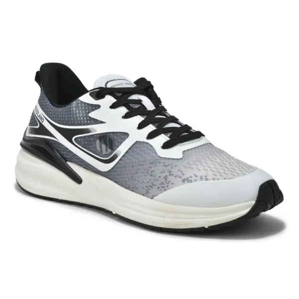 White/Black Sports Shoes For Men - Image 8