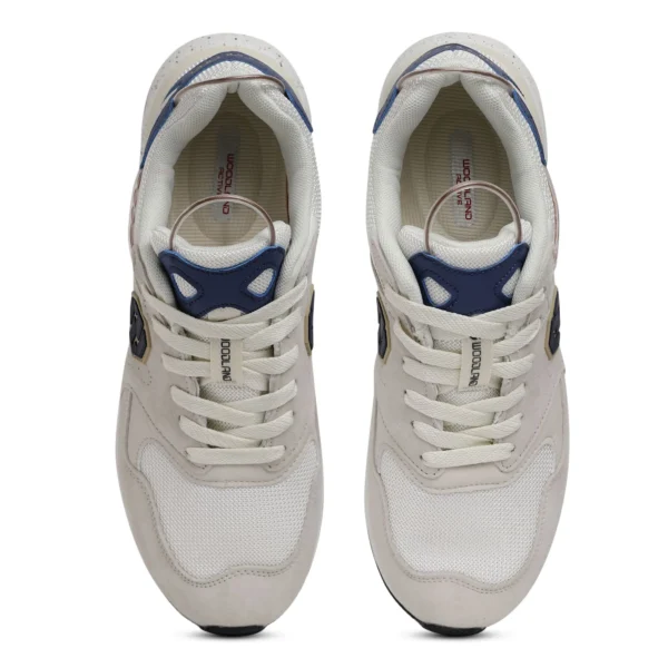 White Sports Shoe for Men - Image 3