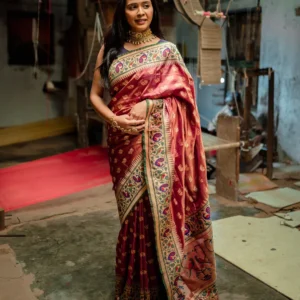 Ashawali Brocade Silk Saree