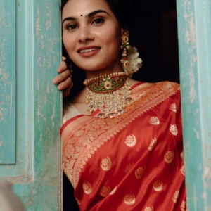Ashawali Brocade Silk Saree