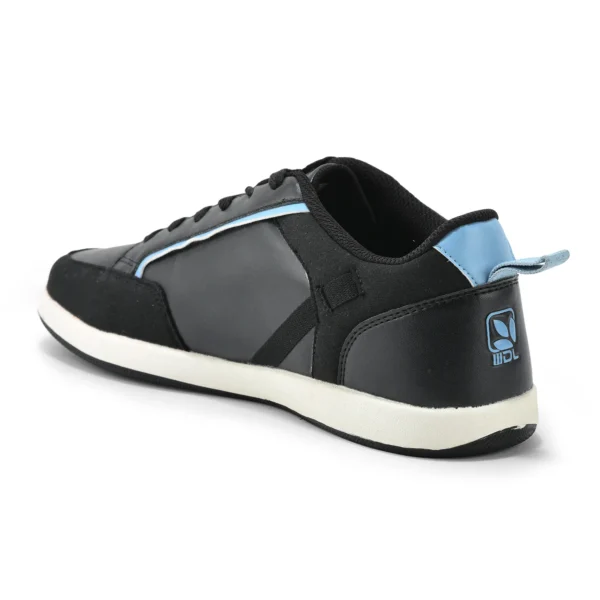 Black Casual Sneakers For Men - Image 5