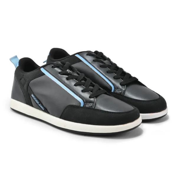Black Casual Sneakers For Men - Image 6