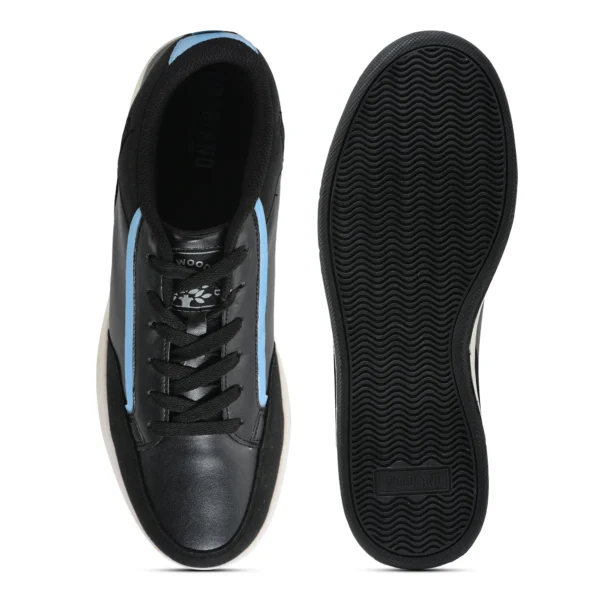 Black Casual Sneakers For Men - Image 7