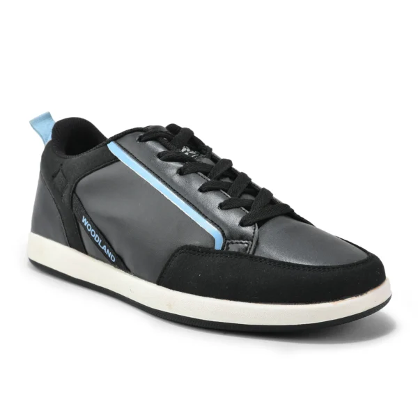 Black Casual Sneakers For Men - Image 8