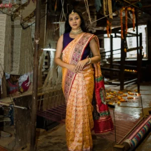 Ashawali Brocade Silk Saree