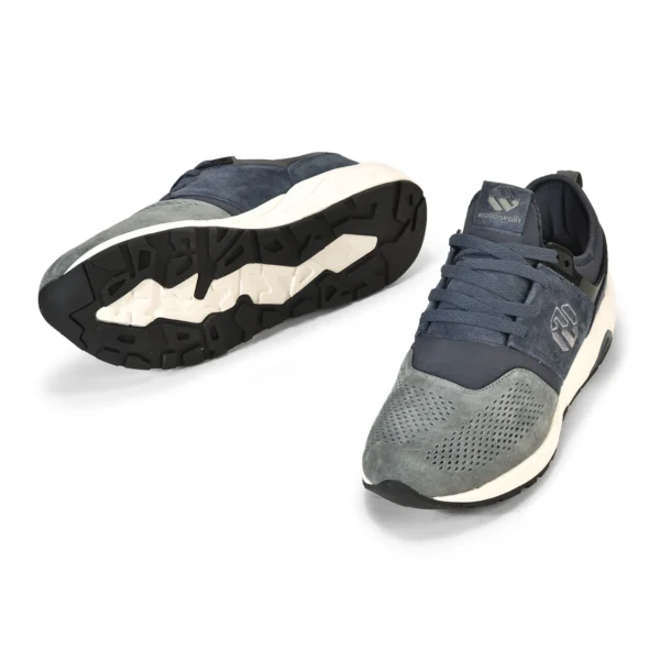 Navy and grey Sneakers for men - Image 4