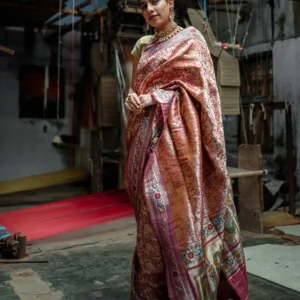 ASHAWALI BROCADE SILK SAREE