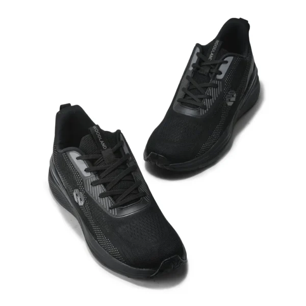 Black Running Sports Shoes For Men - Image 2