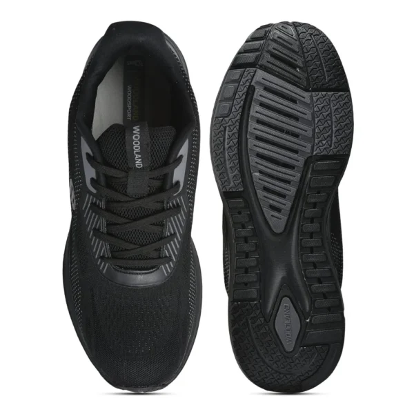 Black Running Sports Shoes For Men - Image 7