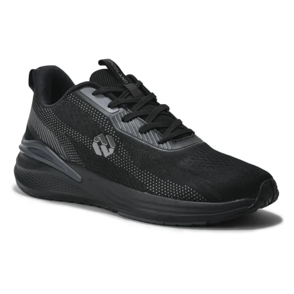 Black Running Sports Shoes For Men - Image 8