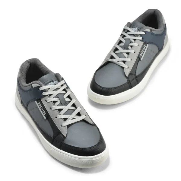 Navy Grey Casual Sneakers For Men - Image 2