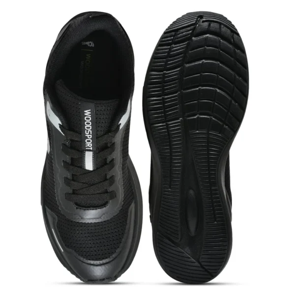 Black Sports Shoe for Men - Image 7