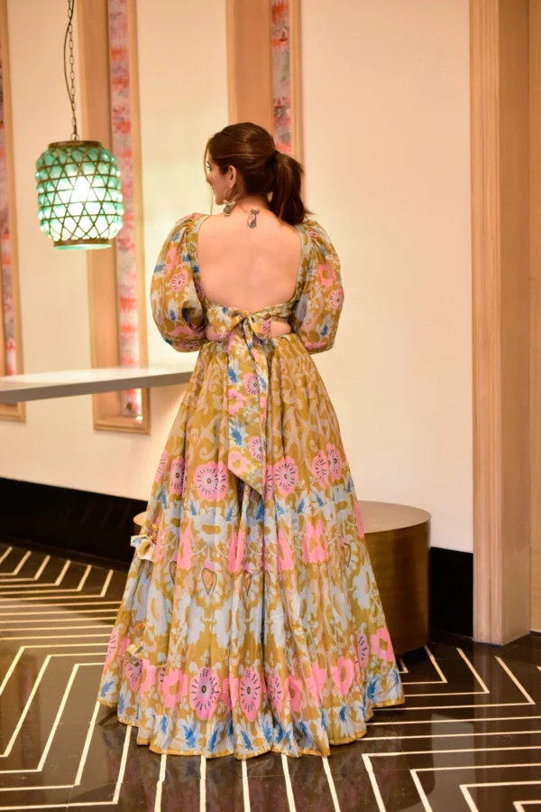 medallion floral lehenga choli - Image 4
