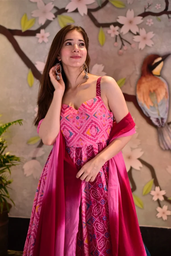 mishti cotton maxi set - Image 3