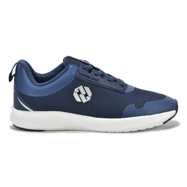 Navy Mesh Sports Shoes for Men