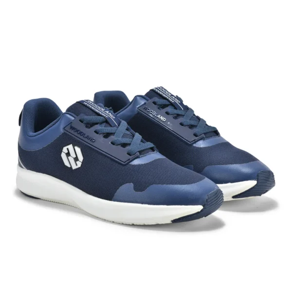 Navy Mesh Sports Shoes for Men - Image 6