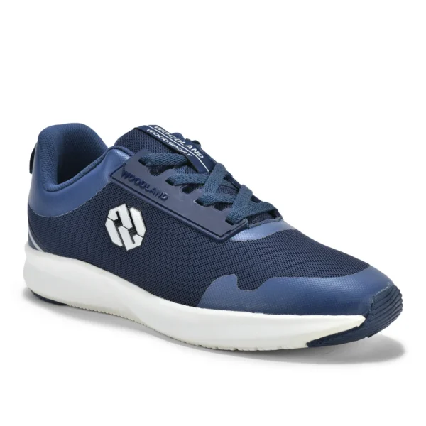 Navy Mesh Sports Shoes for Men - Image 8