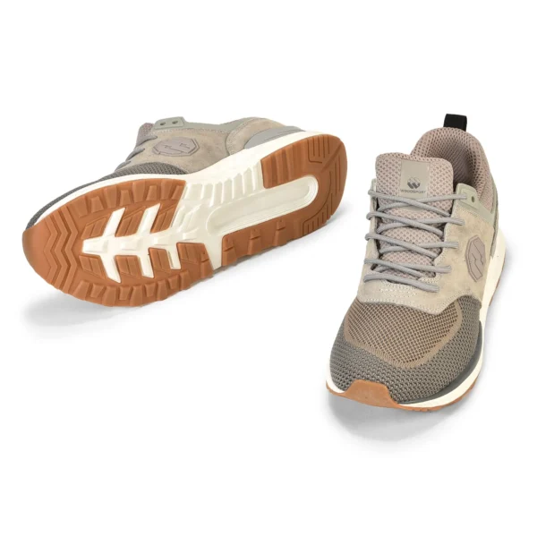 Grey sneakers for men - Image 4