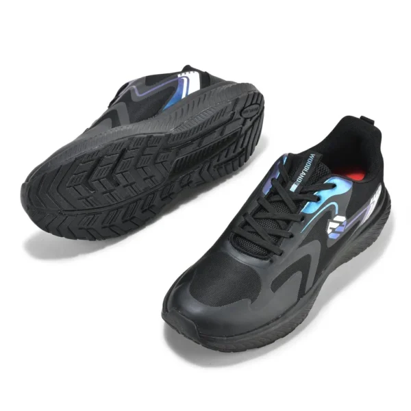 Black Sports Shoes for men - Image 4