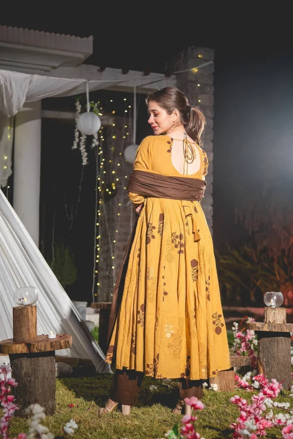 barnie mustard suit set - Image 4