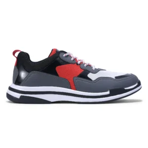 BLACK/RED casual sneakers