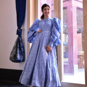 Carolina trendy sleeves maxi