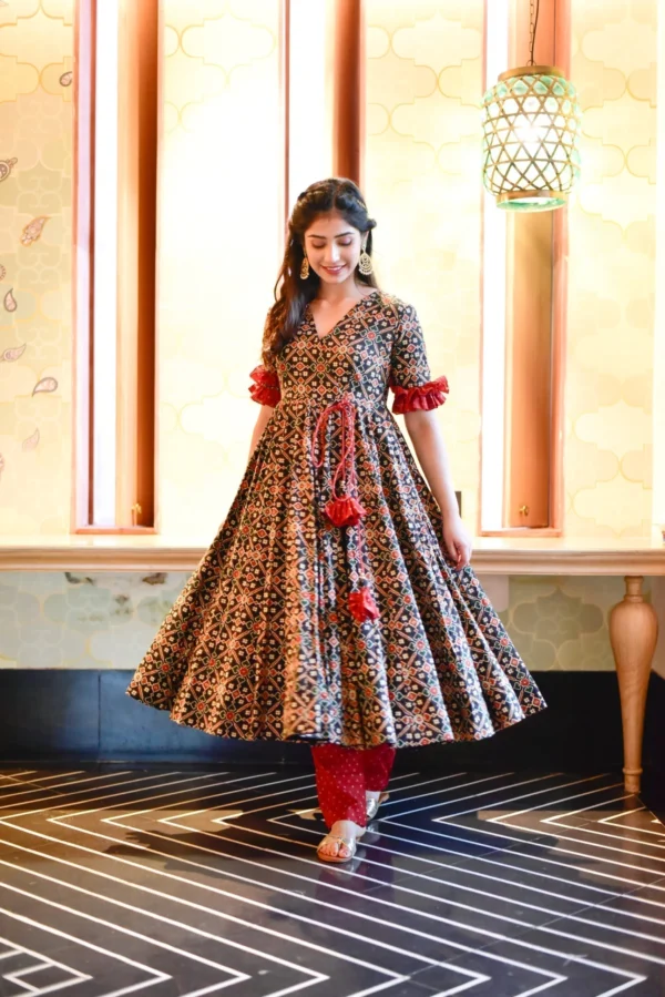 chandra Bagru cotton suit set - Image 4