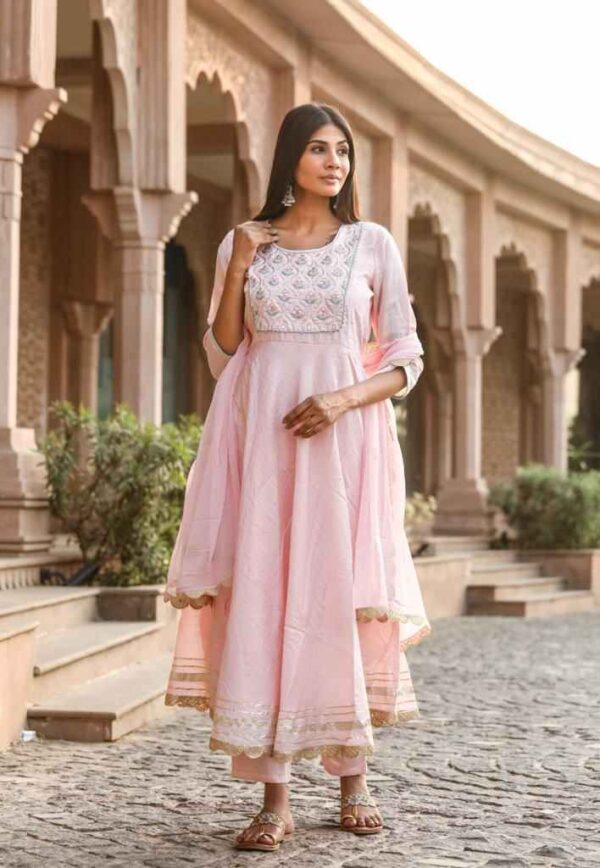 Pastel Kiss Festive Ready Suit (3 piece) - Image 4