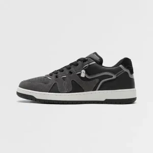Black Men Low Top Sneakers