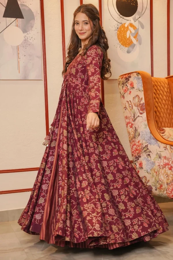 GARGI FLORAL SHRUG SET - Image 4