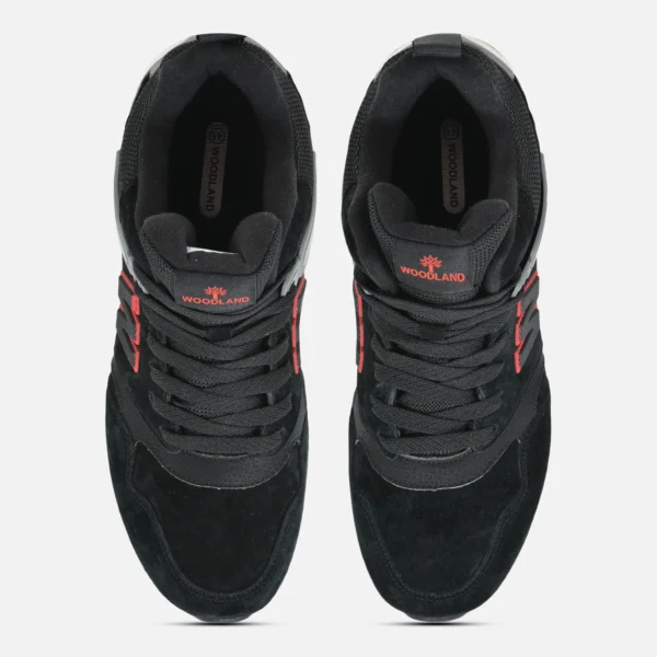 Black Casual Sneakers For Men - Image 4