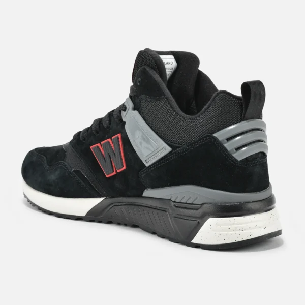 Black Casual Sneakers For Men - Image 5