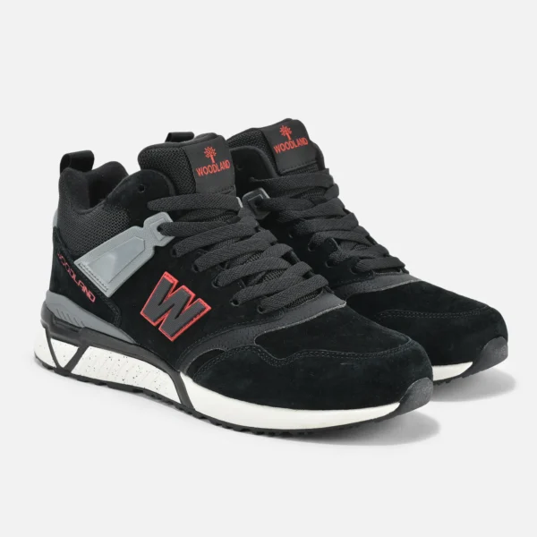 Black Casual Sneakers For Men - Image 6