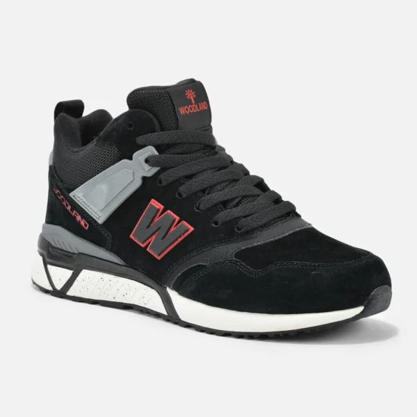 Black Casual Sneakers For Men - Image 7