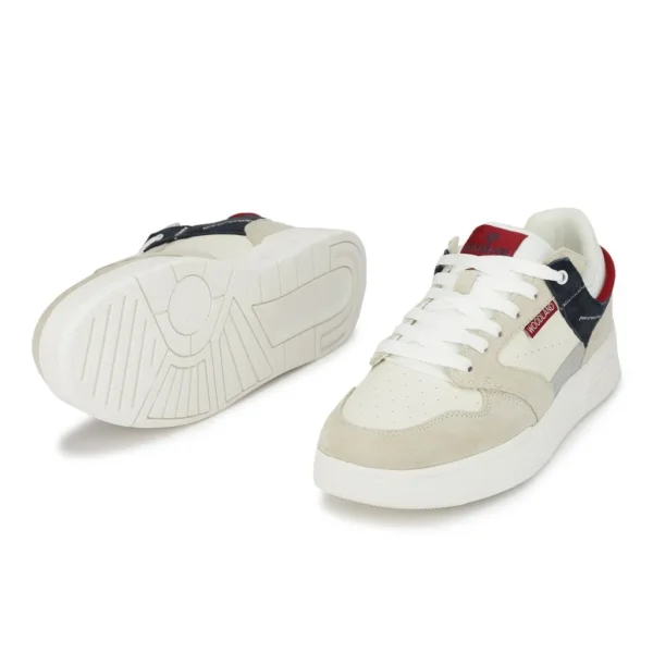 Men Classic Grey Casual Sneakers - Image 6