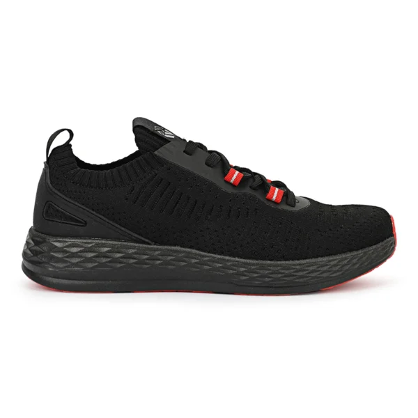 Black Fabric Luxury Sports Shoes