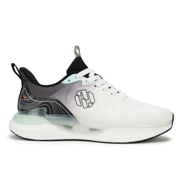 White/Black Sports Shoe for Men