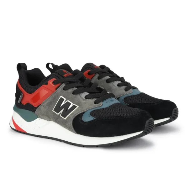 Stylish Grey/Black Sneakers for Men - Image 4