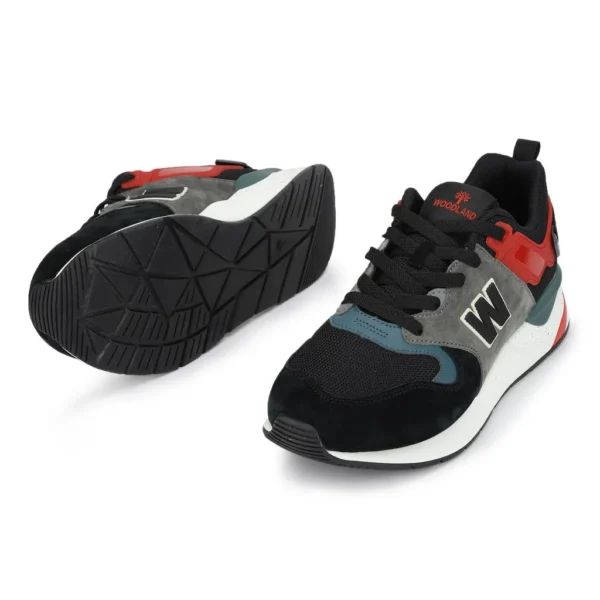 Stylish Grey/Black Sneakers for Men - Image 5