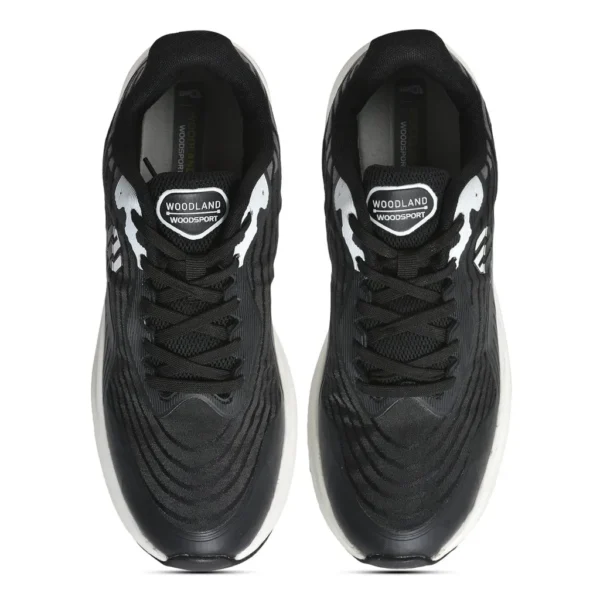 Black Lightweight & Breathable Sports Shoes For Men - Image 4