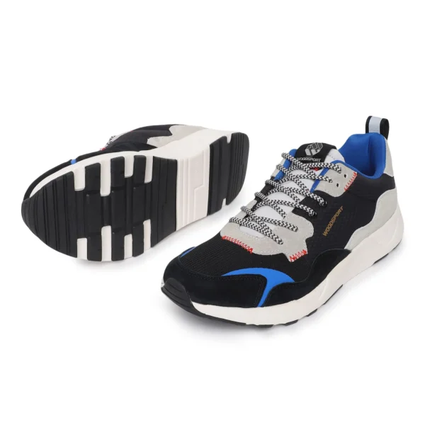 Black/Grey Sports Shoe for men - Image 4