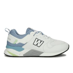 Stylish White/Blue Sneakers for Men