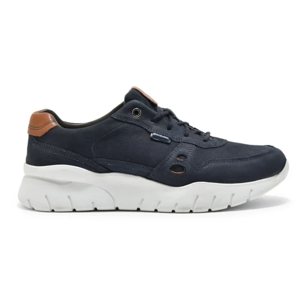 Navy chunky sole sneakers