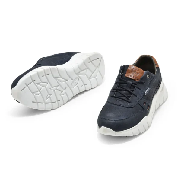 Navy chunky sole sneakers - Image 4